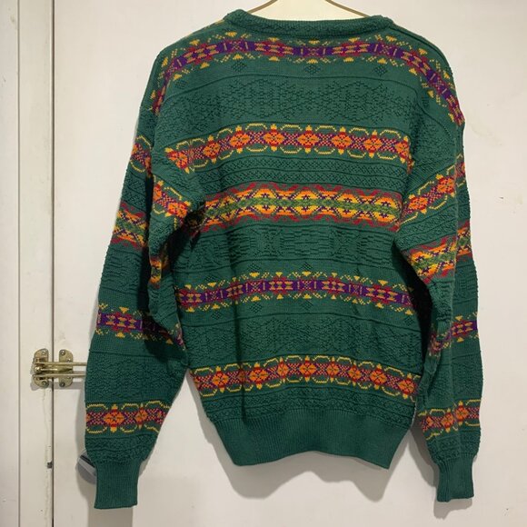 NEW NAUTICA COTTON KNIT CREWNECK SWEATER PATTERN SIZE S - Picture 3 of 9